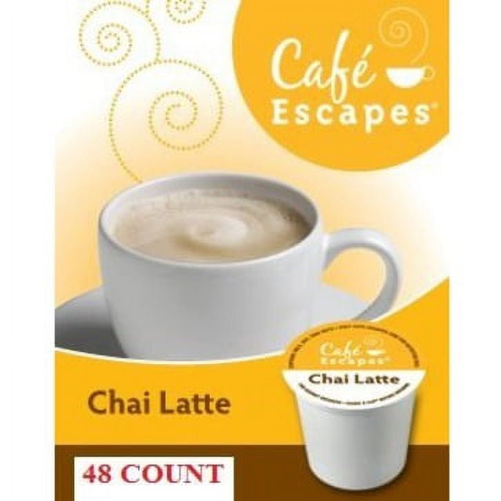 Café Escapes® Chai Latte 48 KCups for Keurig Brewers Regular KCup