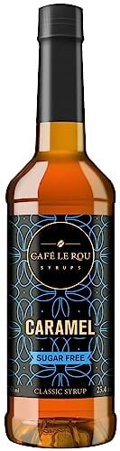 CafÃ© Le Rou Coffee Syrup Sugar Free Caramel, 25.4oz (pack Of 1), Cafe 