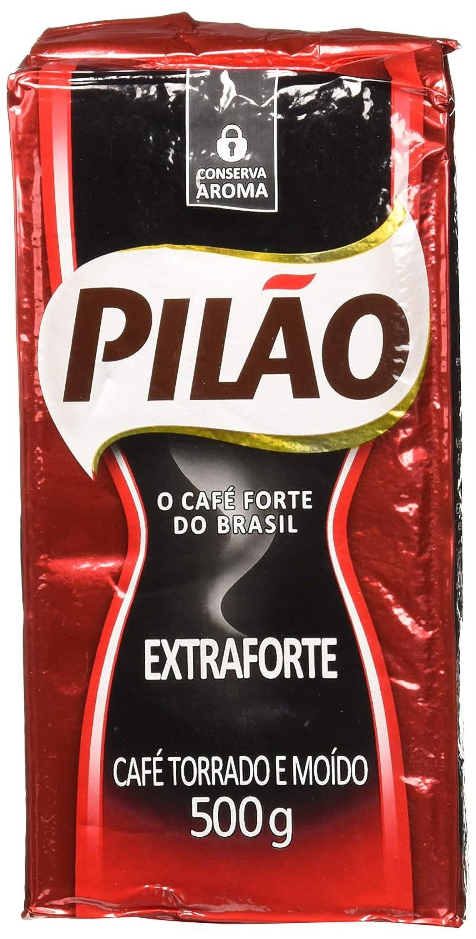 Café Pilão Extraforte (Extra Strength Coffee) 500 Grams - Walmart.com