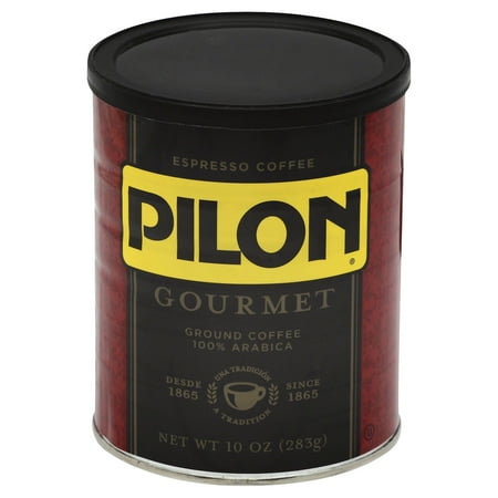 Café Pilon Gourmet Espresso Ground Coffee, 10 Ounces