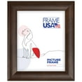 thumbnail image 1 of Café Rounded Brown 13x18 Inch Picture Frame, 1 of 4
