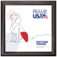 thumbnail image 1 of Café Rounded Espresso 12x12 Inch Picture Frame, 1 of 4