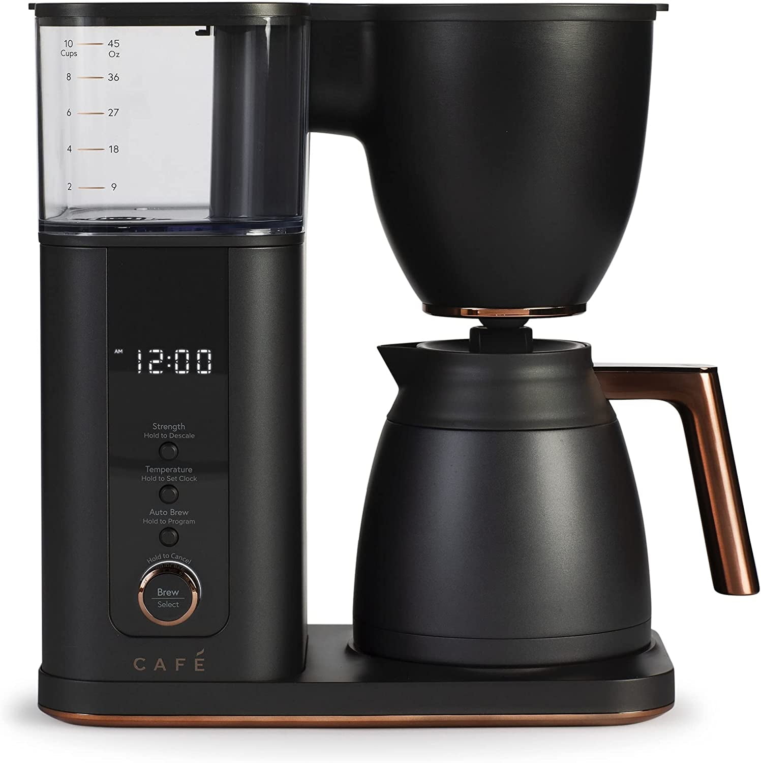 Café Specialty Drip Coffee Maker, 10-Cup Insulated Thermal Carafe, WiFi  Enabled Voice-to-Brew Technology, Smart Home Kitchen Essentials, SCA  Certified Barista-Quality Brew