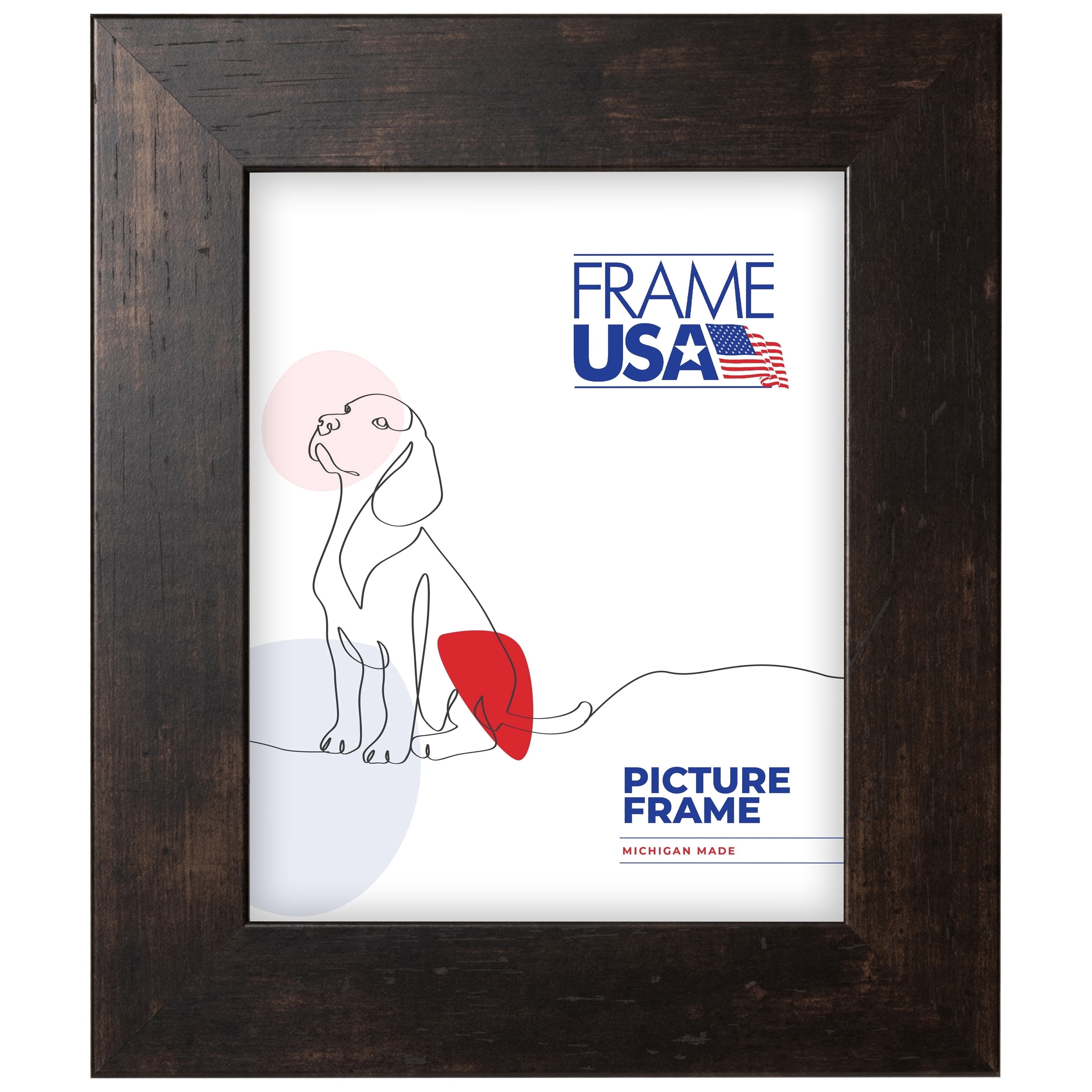 Café Wide Espresso 10x13 Inch Picture Frame - Walmart.com