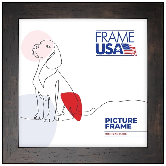 Caf Wide Espresso 12x12 Inch Picture Frame