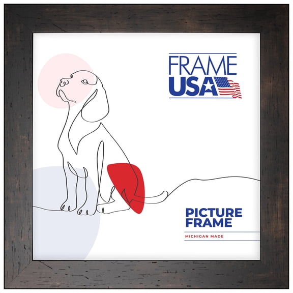 Caf Wide Espresso 12x12 Inch Picture Frame
