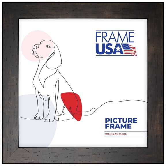 Caf Wide Espresso 12x12 Inch Picture Frame