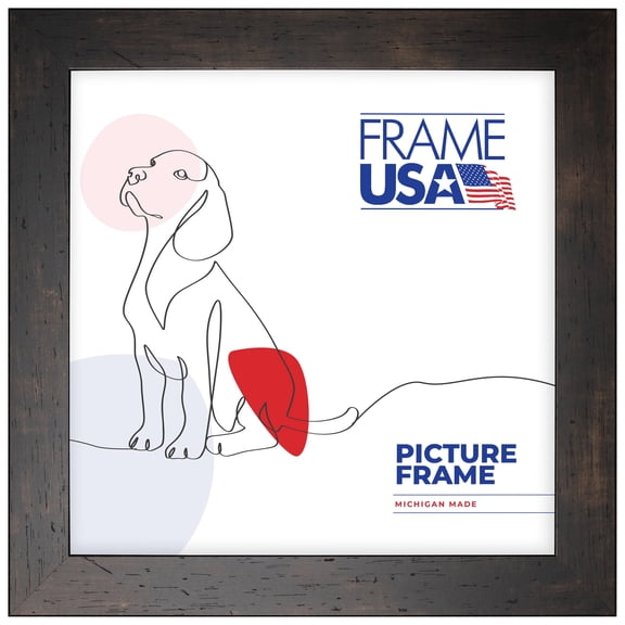 Caf Wide Espresso 12x12 Inch Picture Frame