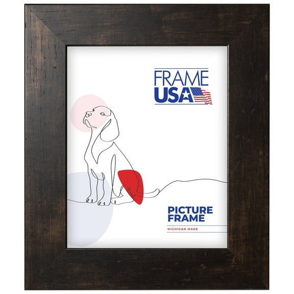 Caf Wide Espresso 17x24 Inch Picture Frame