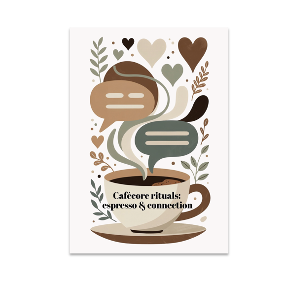 Caf-core Rituals Espresso & Connection - Coffee Enthusiast - 11 oz Ceramic Coffee Mug