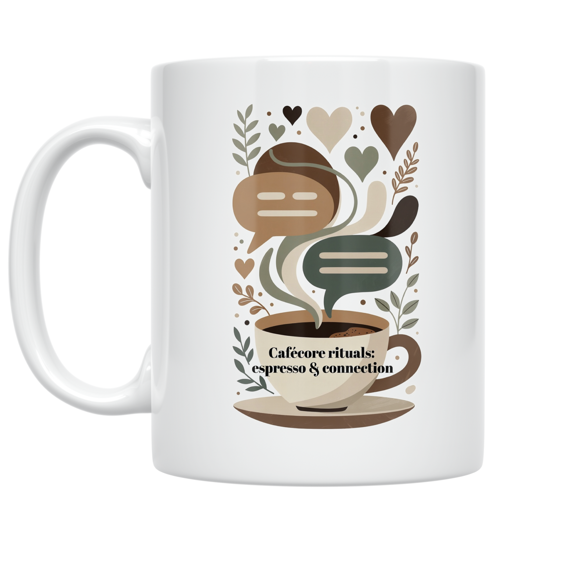 Caf-core Rituals Espresso & Connection - Coffee Lovers - 11 oz Ceramic Mug