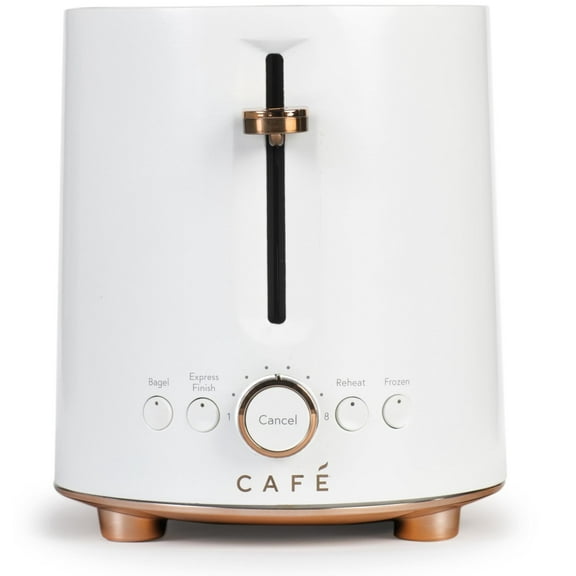 Cafe 2-Slice Toaster, Natural Finish with Extra-Wide Slots and Extra Lift