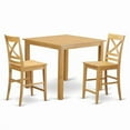 thumbnail image 1 of Cafe 3 Piece Counter Height Pub Table Set, 1 of 5