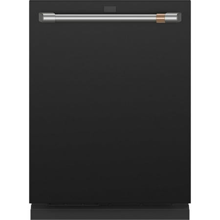 Café - Top Control Built-In Dishwasher with Stainless Steel Tub, 3rd Rack, 39dBA - Matte black