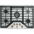 thumbnail image 1 of Café CGP95303MS2 30 inch Stainless 5 Burner Gas Cooktop, 1 of 2