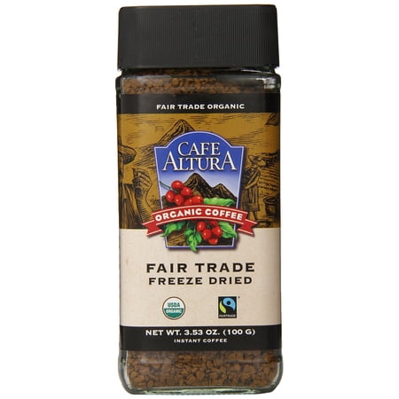 Cafe Altura Freeze Dried Instant Organic Coffee Original, 7.06 Oz (Pack Of 2)