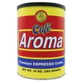 thumbnail image 1 of Cafe Aroma Cuban Style Premium Ground Espresso, Dark Roast, 10 oz Can, 1 of 6