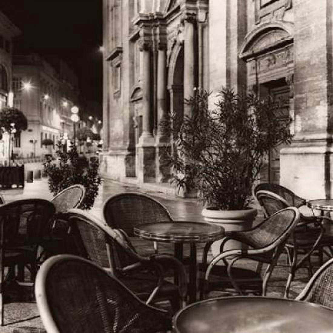 Cafe Avignon Canvas Art - Alan Blaustein (24 x 24)