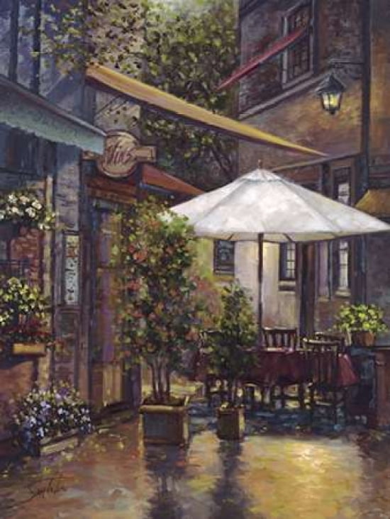 Cafe Bandol Canvas Art - Sambataro (22 x 28)