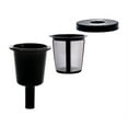 Cafe Brew Reusable Single Serve Coffee Filter System for KCups Systems