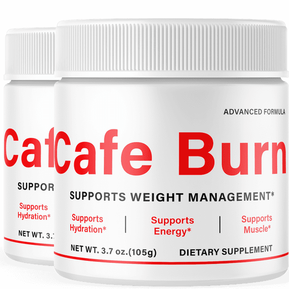 Cafe Burn Advanced Formula Powder Supporting Energy and Healthy Lifestyle CafeBurn 60 Servings