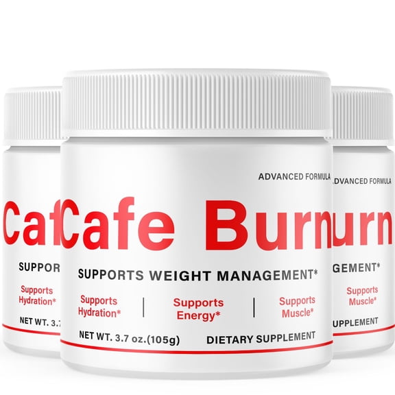 Cafe Burn Advanced Formula Powder Supporting Energy and Healthy Lifestyle CafeBurn 90 Servings