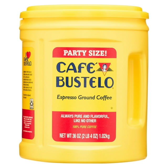 Cafe Bustelo 7447100055 36 Oz. Canister Espresso Ground Coffee