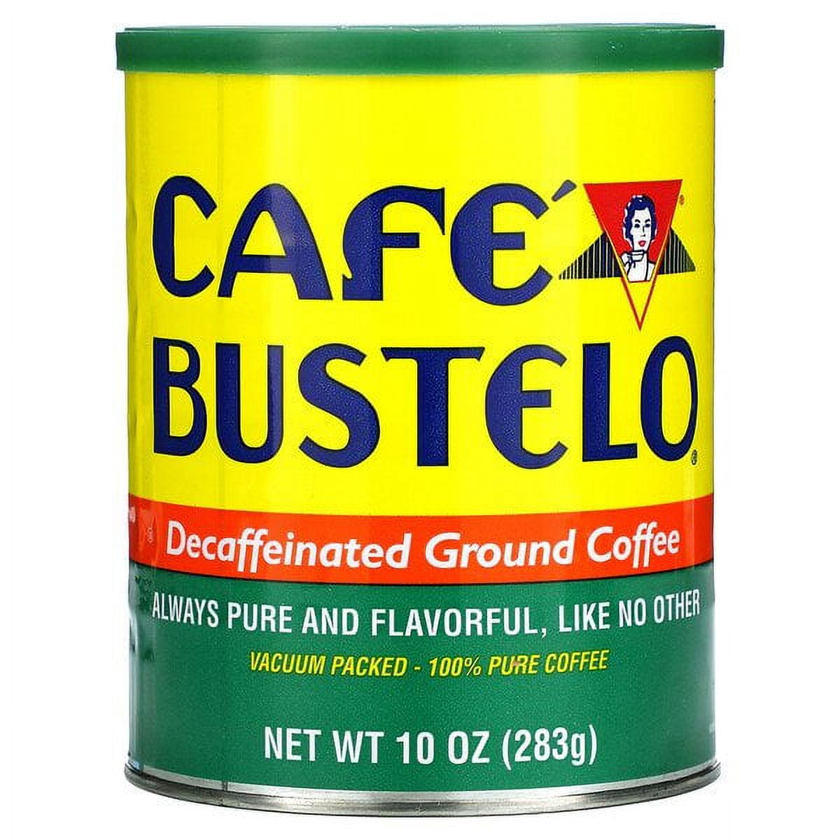 Cafe Bustelo, Decaffeinated Ground Coffee, 10 oz Pack of 3