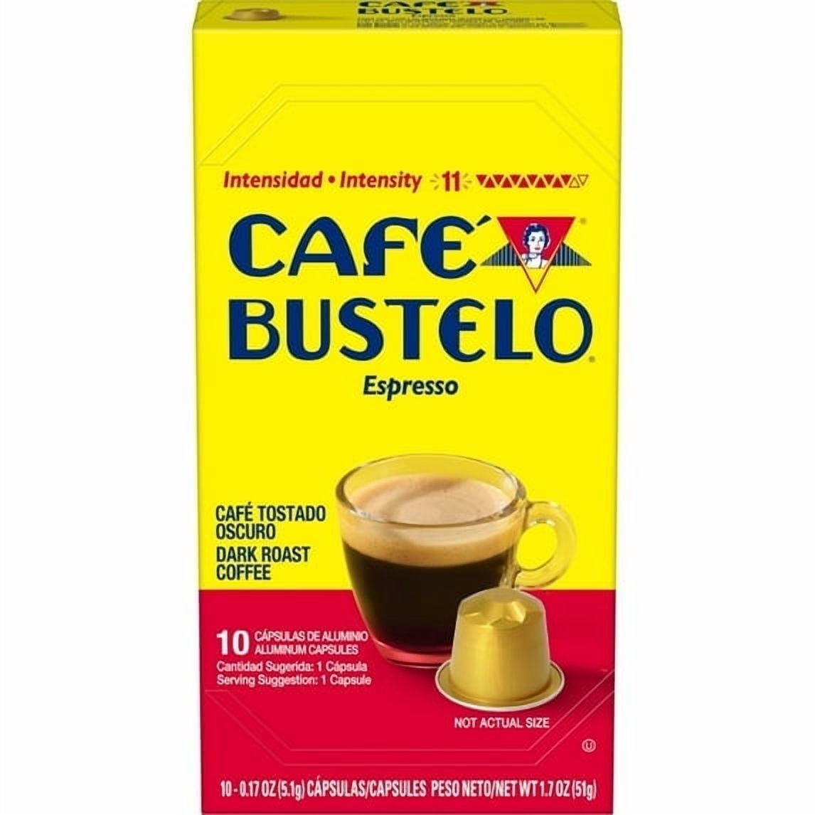 Cafe Bustelo Espresso Capsules, 10 Ct.