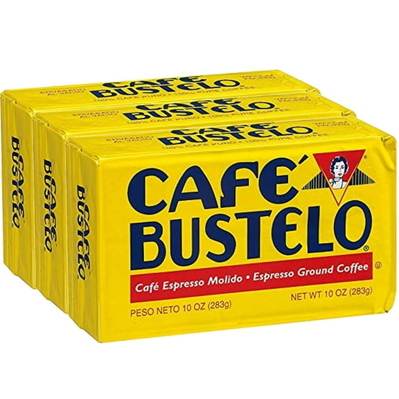 Cafe Bustelo Espresso Ground Coffee, 10 Ounce (Pack Of 3)