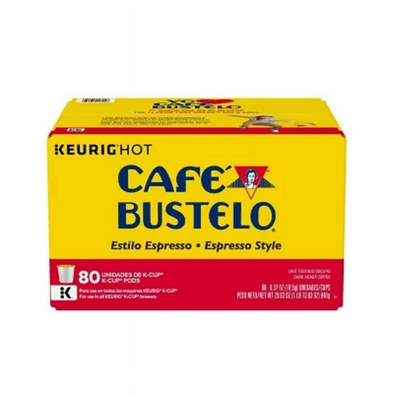 Cafe Bustelo Espresso Style Coffee K-Cups (80 Ct.)