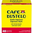 thumbnail image 1 of Cafe Bustelo Espresso Style, Dark Roast Coffee, Single Serve Pods, 48 Count, 1 of 11