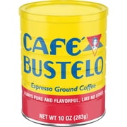 Cafe Bustelo Espresso Ground Coffee, Dark Roast, 10 oz Can