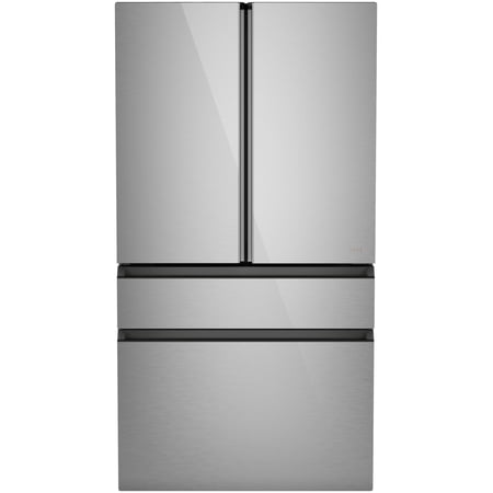 Cafe Cje23dmw 36" Wide 23.2 Cu. Ft. Energy Star Certified Bottom Freezer Refrigerator -