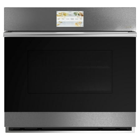 Café - 30" Built-In Single Electric Convection Wall Oven - Platinum Glass