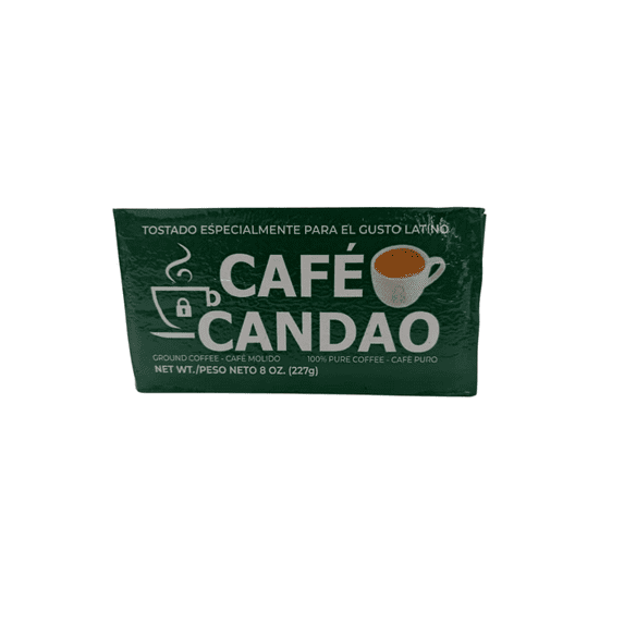 Cafe Candao espresso dark roast ground coffee brick 8 oz (Pack of 12)