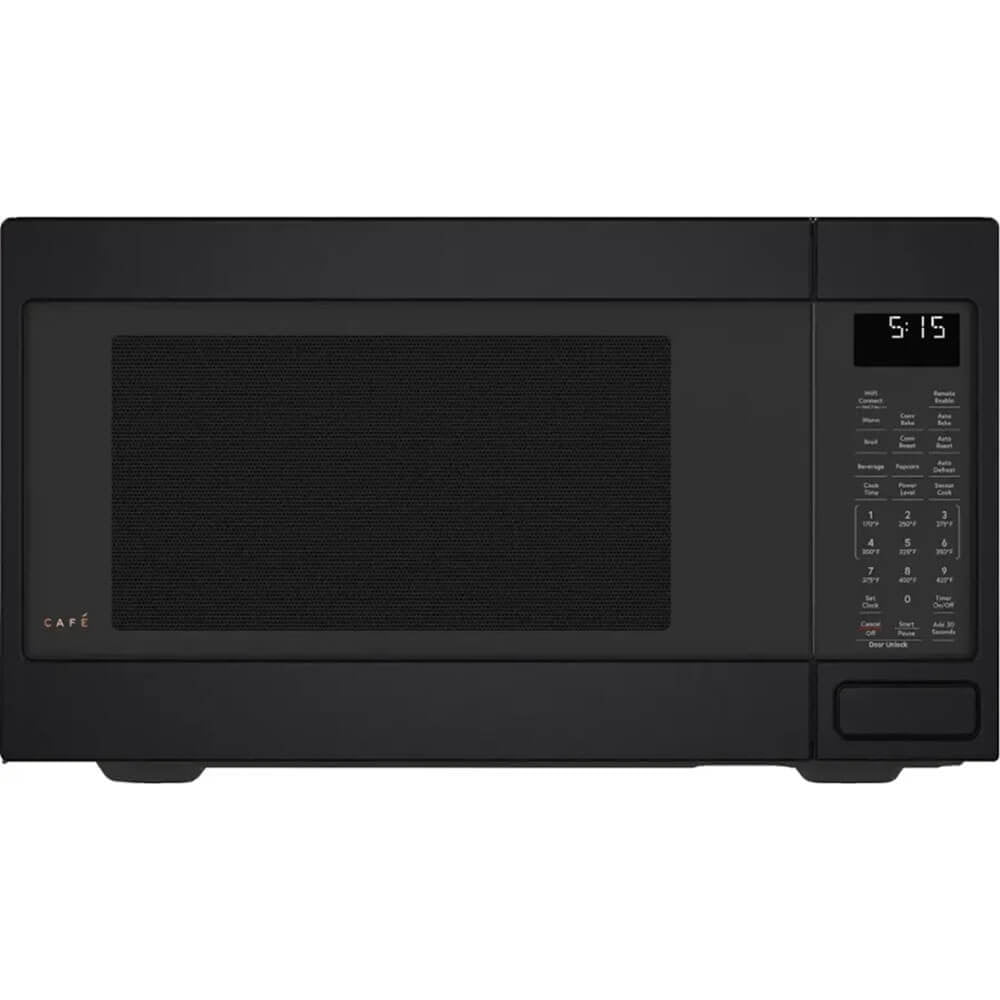 Café CCWK15C1WDS 1.5 Cu. Ft. Matte Black Countertop Microwave