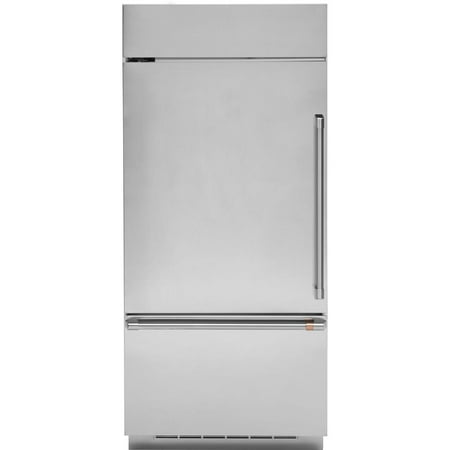 Café - 21.3 Cu. Ft. Bottom-Freezer Built-In Refrigerator with Left-Hand Side Door - Stainless steel