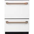 thumbnail image 1 of Cafe Cdd420p 24" Wide Double Drawer Dishwasher - Matte White / Brushed Bronze, 1 of 5