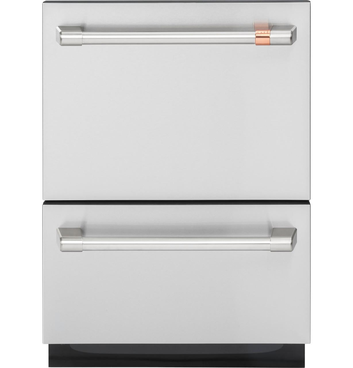 24" Stainless Steel Double Drawer Energy Star Dishwasher