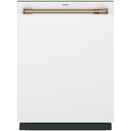Cafe Cdt858pv 24" Wide 16 Place Setting Built-In Top Control Dishwasher - White