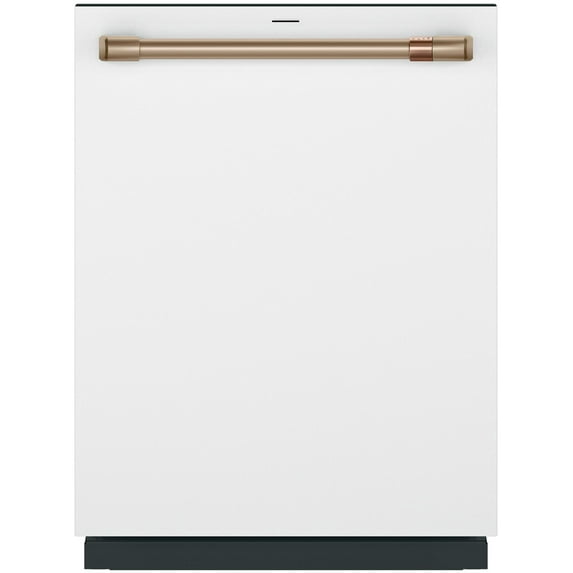 Cafe Cdt858pv 24" Wide 16 Place Setting Built-In Top Control Dishwasher - White