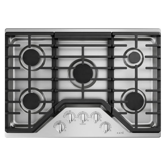 Cafe Cgp70302n 30" Wide 5 Burner Natural Gas Cooktop - Stainless Steel