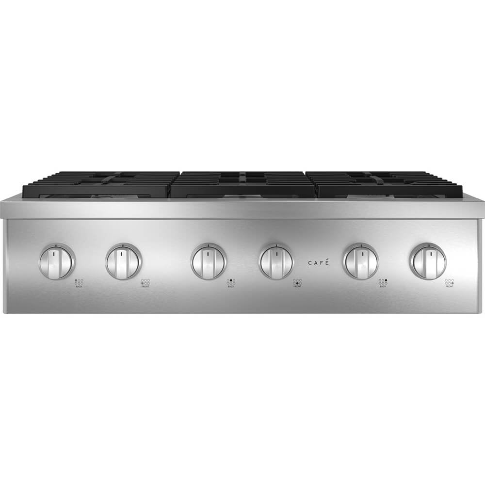 Cafe 36" Stainless Steel 6-Burner Gas Rangetop