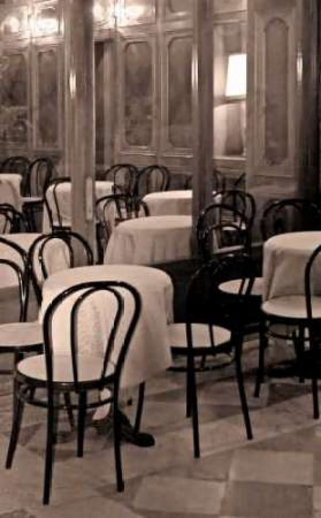 Cafe Chairs I Canvas Art - Rita Crane (12 x 18)