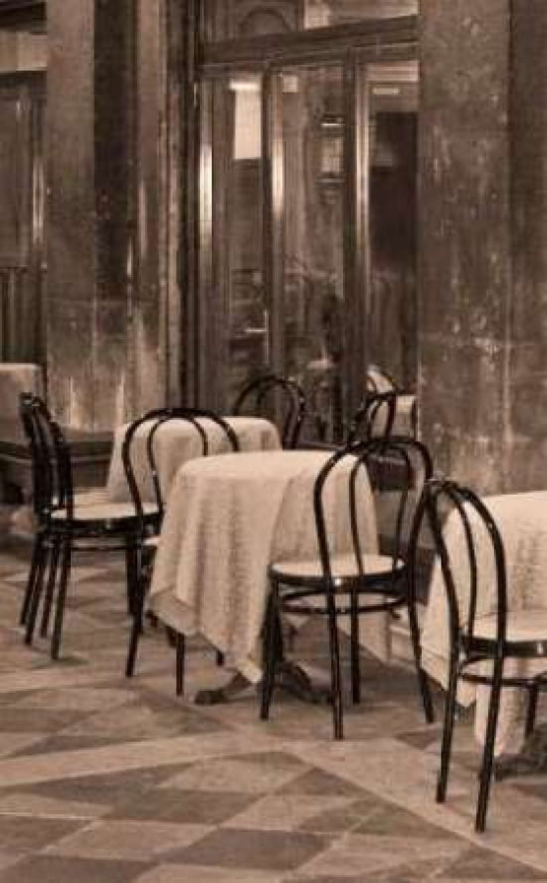 Cafe Chairs II Canvas Art - Rita Crane (24 x 36)