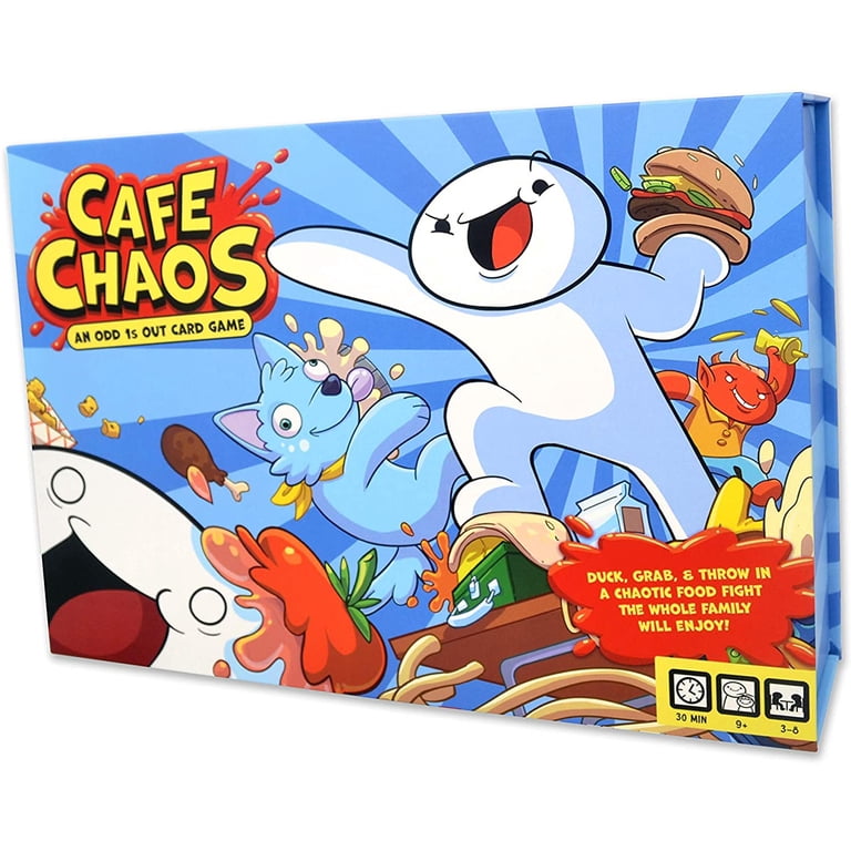 Walmart Exclusive: TheOdd1sOut Cafe Chaos Card Game - Fun Strategy