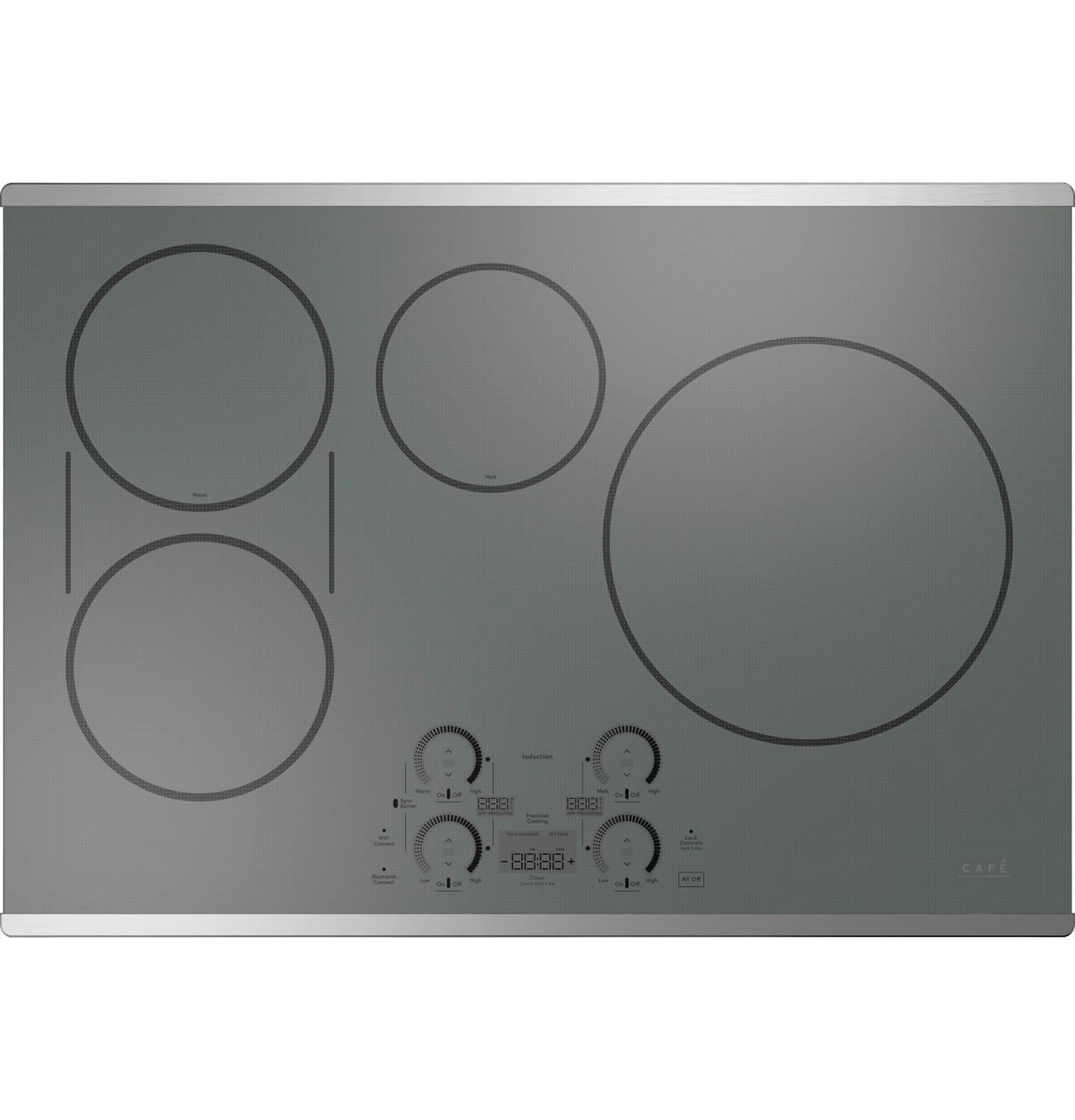 Cafe Chp9030 30" Wide 4 Burner Induction Cooktop - Stainless Steel