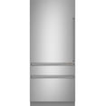thumbnail image 1 of CIC36LP2VS1 Cafe 36 Inch Integrated Bottom-Freezer Refrigerator, 1 of 5