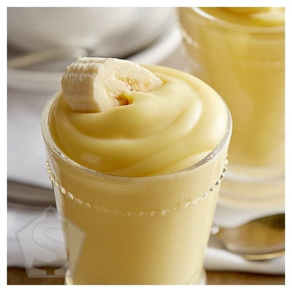 Cafe Classics Trans Fat Free Banana Pudding #10 Can - 6/Case